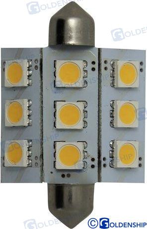 Recambios Marinos Bulb Festoon 9Led 2W 10/30V Gs10529