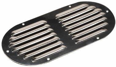 Sea-Dog Line Ss Louvered Vnt 9-1/8X4-5/8 331405-1