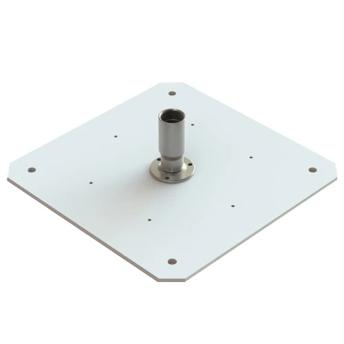 Seaview Starlink Adapter Plate f\/24" KVH Domes w\/Starlink Stainless Steel 1"-14 Threaded Adapter  Stainless Steel Fixed Base [SVK24STLK]