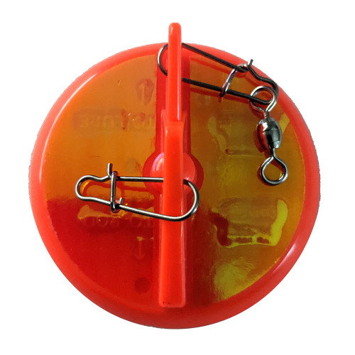Luhr-Jensen 2-1\/4" Dipsy Diver - Fire\/Silver Bottom Moon Jelly [5560-030-2510]
