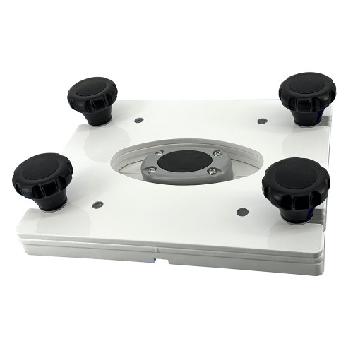 Seaview Removable Base f\/Pedestal Mounts w\/7x7 Base Plate - White [PMRB7]