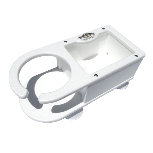 Deep Blue Marine MB-1 Single Cup Holder w\/Storage [MB-1]
