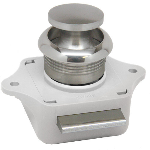 Sea-Dog Push Button Rim Latch - Stainless Steel\/Plastic Housing [225300-1]