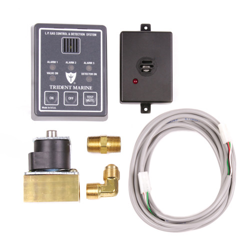 Trident Marine 12V Low-Pressure 3\/8" Solenoid Kit w\/Control Panel [1300-7761-KIT]