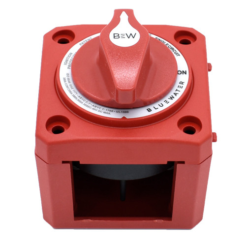Bluewater On\/Off Switch Battery Switch - Surface Mount - Red [9800-006-11]