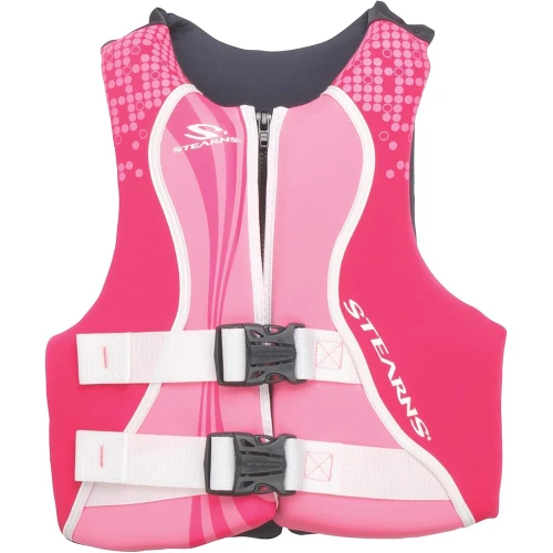 Stearns Youth Hydroprene Life Vest - Type III - Pink\/Hot Pink - 50-90lbs [2000036923]