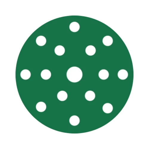 RUPES PROCUT Film Abrasive Discs 150mm (6") - 15 Holes - P1200 Grit *Box of 50pcs [9.45FD1200]