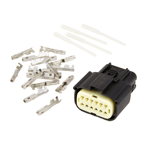 Egis Connection Kit, MX-150 12-Position Female w\/14 Terminals + 8 Cavity Plugs *Bulk Pack [4611B]