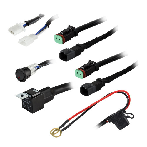 HEISE 2-Lamp Wiring Harness &amp; Switch Kit