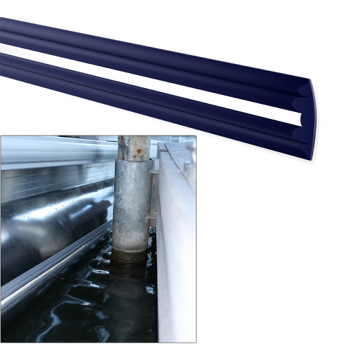 Megaware PontoonGuard&reg; - 32' Kit - (2) 16' Guards f/Pontoon Up To 21' - Blue