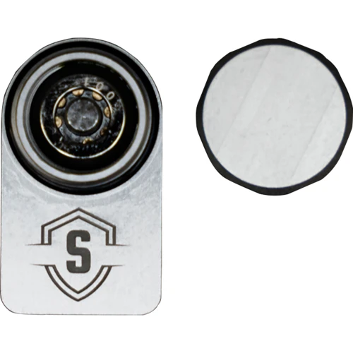 Secure Outdoors Elite Lock - Single - Minn Kota QRB - Silver