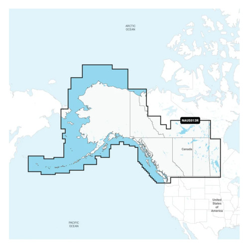 Navionics NAUS013R - Canada, West &amp; Alaska - Navionics+