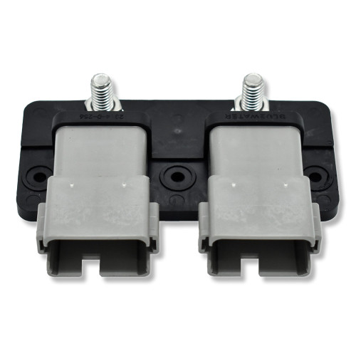 Bluewater Dual 12 Position Male Sealed Deutsch Connector Busbar - 5/16" Stud
