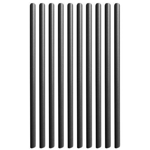 Pacer Battery Cable Heat Shrink Tubing - 1/8" x 12" - Black (10-Pieces)