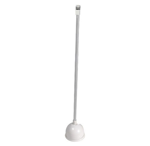Lumitec Contour 24in Anchor Light, White Sleeve White Base 12/24vDC