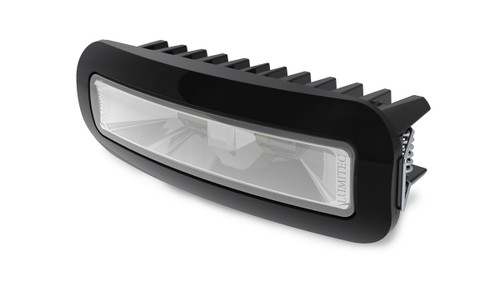 Lumitec Capri3 Flood Light White LEDfts Non-Dimmable Flush Mount Black 12/24v