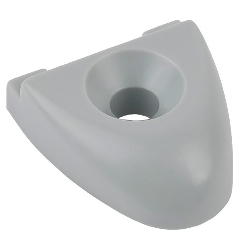 SChaefer T-Track Endstop for 1-1/4" Track - Grey