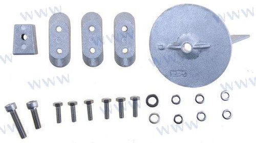 Recambios Marinos Aluminium Anode Kit Reckity40-60Al
