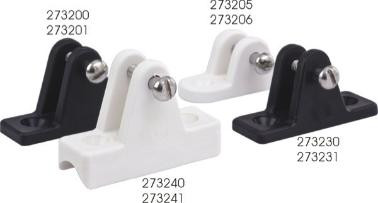 Sea-Dog Line Nylon Small Deck Hinge Black 273205-1