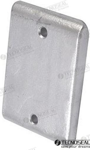 Recambios Marinos Anode Plate Scafo 100X70X12 Ten00229