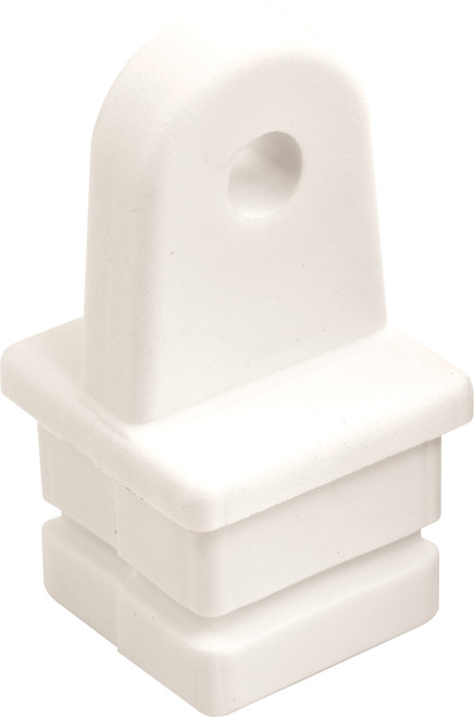 Sea-Dog Line Nyl Sq Tube Top Insert(Wht)-1" 273581-1