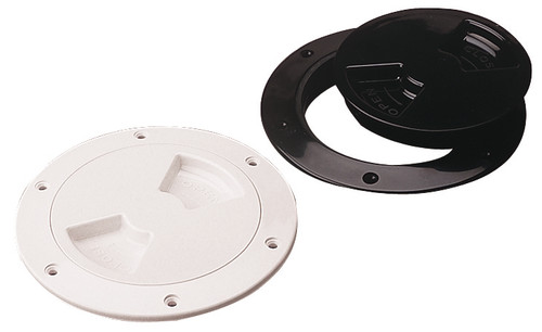 Sea-Dog Line Abs Deck Plate White Smooth 4" 336140-1