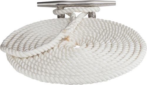 Sea-Dog Line Twisted Nyl Line 1/2"X20' Wht (Wsl) 301112020Wh-1