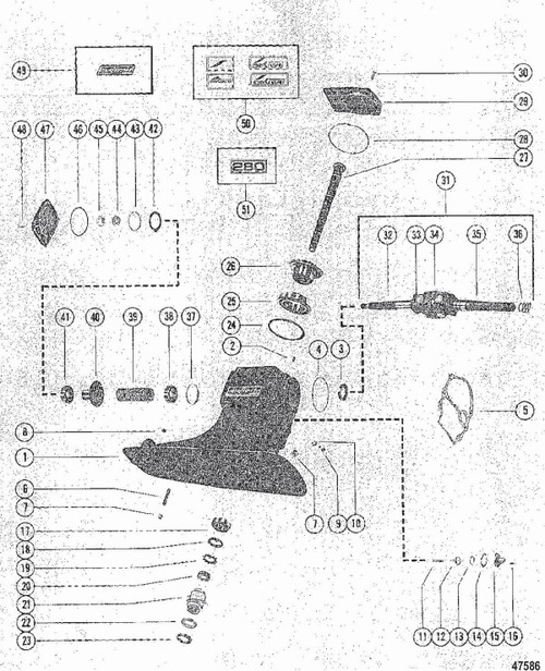 Mercury Marine Shim Set (Wsl) 55499A1