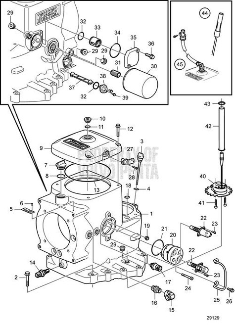 Volvo Penta Flange Screw 991609