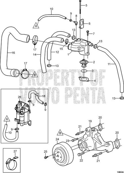 Volvo Penta Screw 3863054