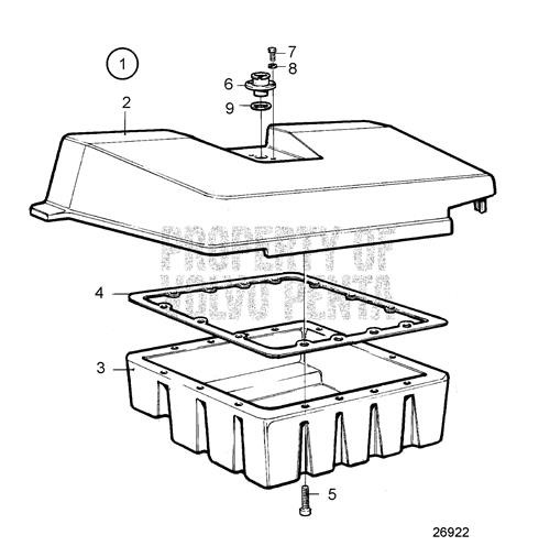 Volvo Penta Screw 855605