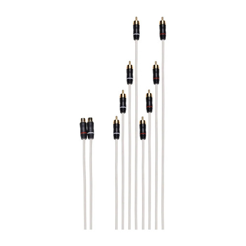 Fusion RCA Splitter Cable 2 Female RCAfts to 8 Male RCAf