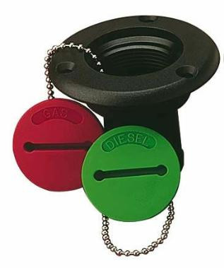Sea-Dog Line Cap For 357010 Gas Red 357015-1