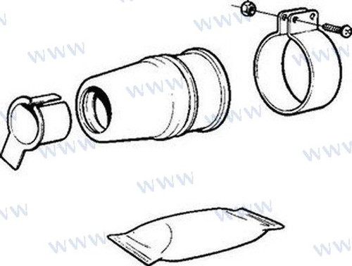 Recambios Marinos Seal Kit Shaft 35 Mm Rm828526