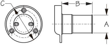 Sea-Dog Line Chrm Znc Gas Fill W/Splsh Gard 351750-1
