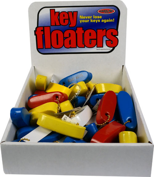Hardline Products Key Float Display Mix (50/Pk) X-25