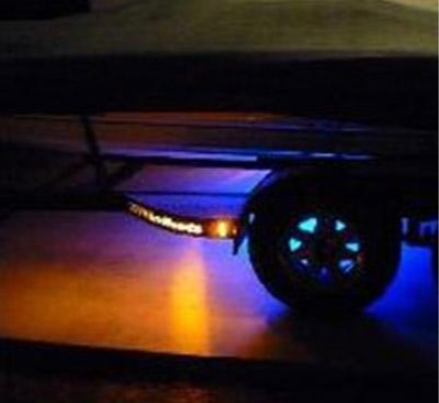 T.H. Marine Trailer Cutout Step Led Lghtng Ledbw-113-R-Dp