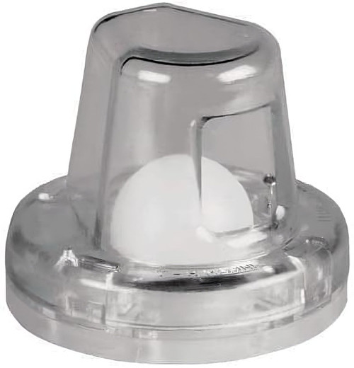 T.H. Marine Flow-Max Ball Scupper-Clear Fms-1-0-Dp