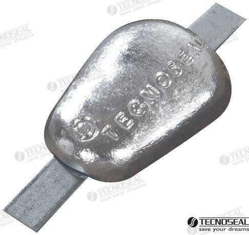 Recambios Marinos Anode Tear Drop Weld On Alu Ten00352Alsf