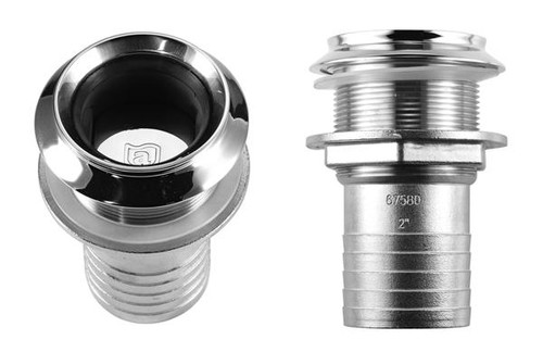 Attwood Marine Scupper-Ss_Exhaust_2"X2" 67580-1