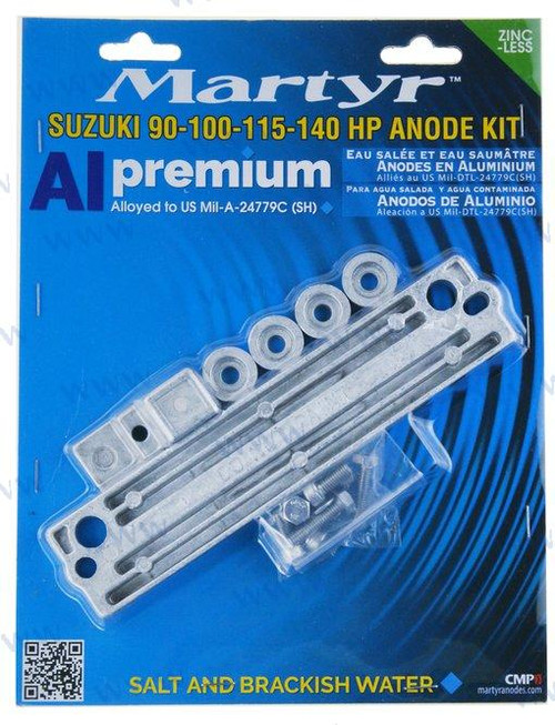 Recambios Marinos Suzuki 90-140 Kit Anodes Cmsz90140Kita