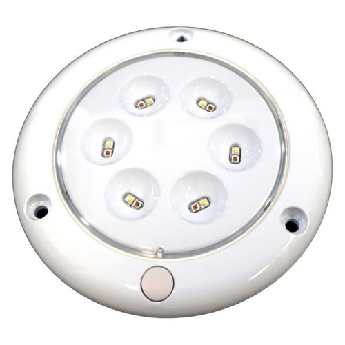 T.H. Marine Led Low Prof Alum Hsng Rnd Dom Led-39857-Dp