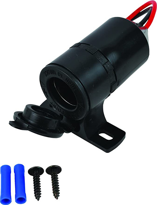 Attwood Marine Marine 12V Sngl Outlet 11862-6