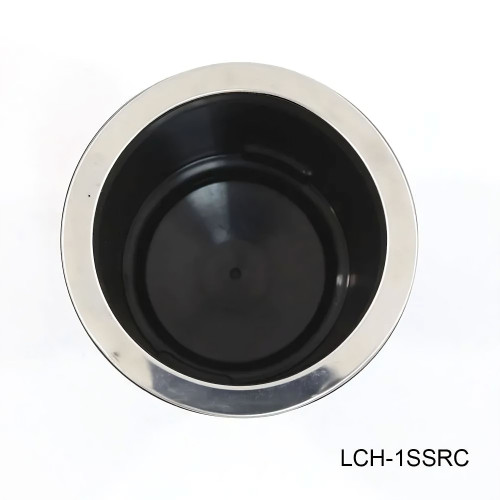 T.H. Marine Cup Hldr W/Mnting Flng-Ss Rim Lch-1Ssrc-Dp