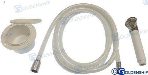 Recambios Marinos Wall Shower Kit 2.5M Hose Gs20230