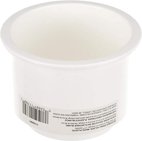Attwood Marine 3 3/4" Cup Holder 3 1/8"D 11789Wd1