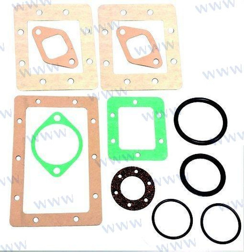 Recambios Marinos Heat Exchanger Gasket Kit Rec22122
