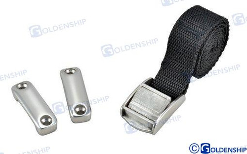 Recambios Marinos Battery Box Hold Tie Strap Kit Gs11235