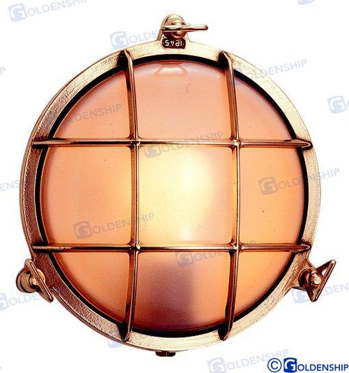 Recambios Marinos Polished Brass Light 220V Gs10460