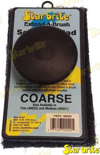 Recambios Marinos Scrub Pad Coarse Brown Sta40020